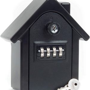 Smart Key Box Waterproof key chain box Outside Key Safe Storage Lock Box