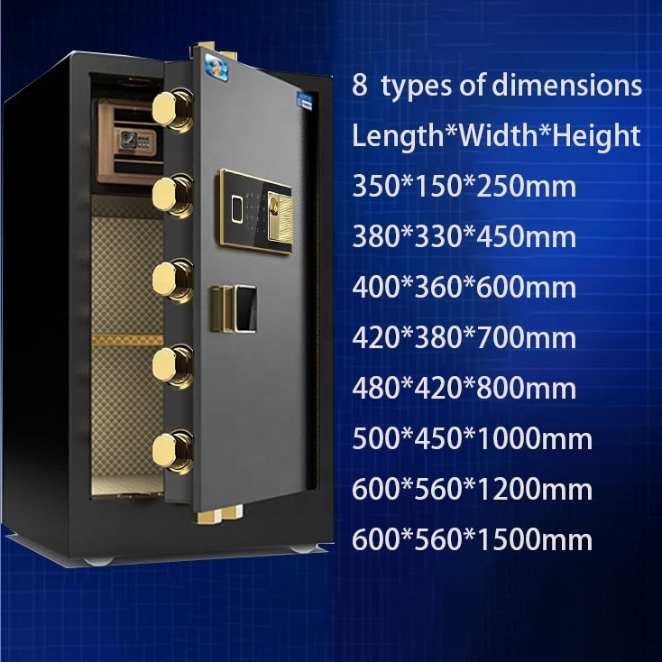 Electronic Security Safes Box Digital Lock Safes Box For Home And Office Use Safes Box