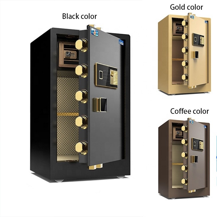 Large Digital Electronic Keypad Lock Security Fingerprint Safe Box