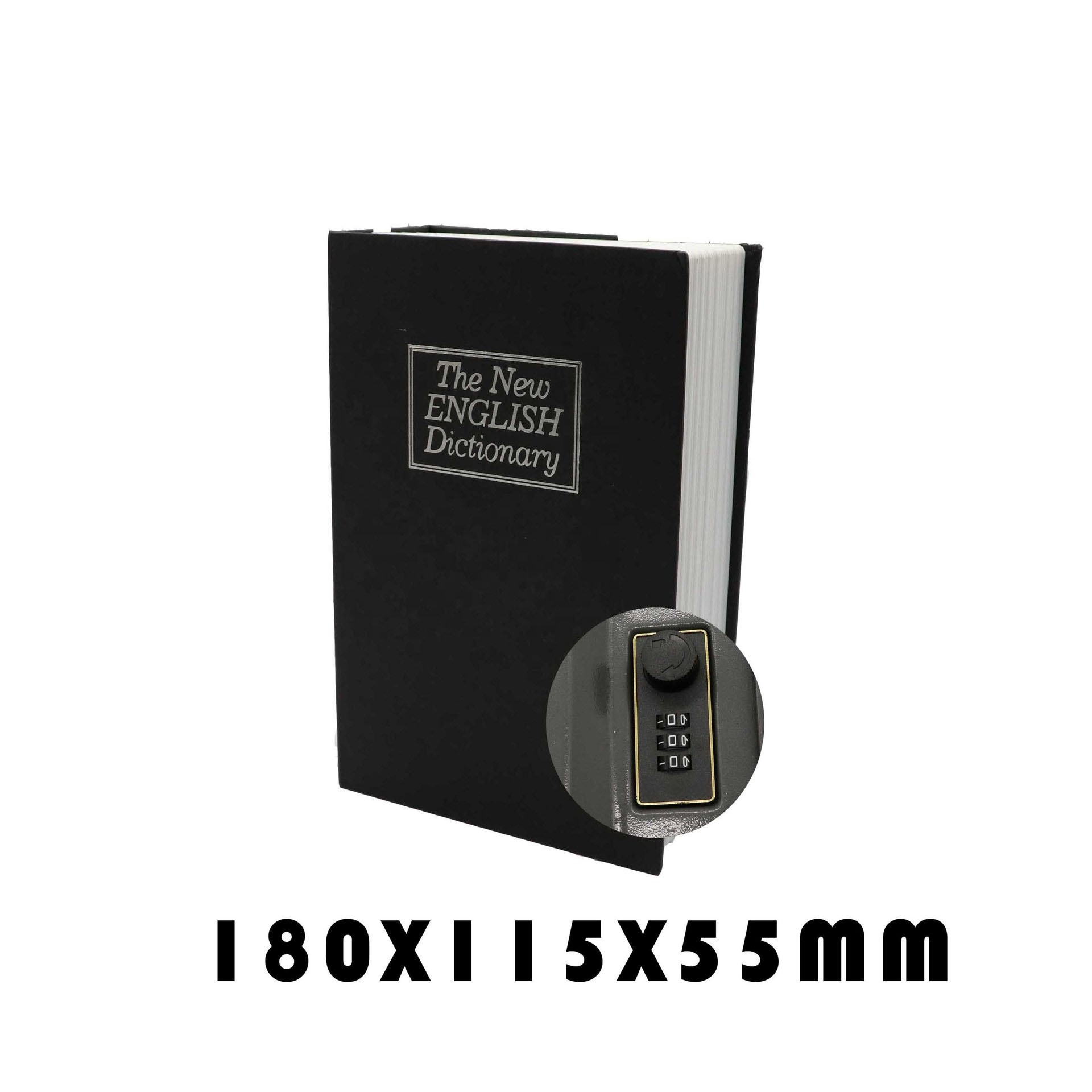 Multi Color Book Safe Dictionary Hidden Book Safe With Combination Lock