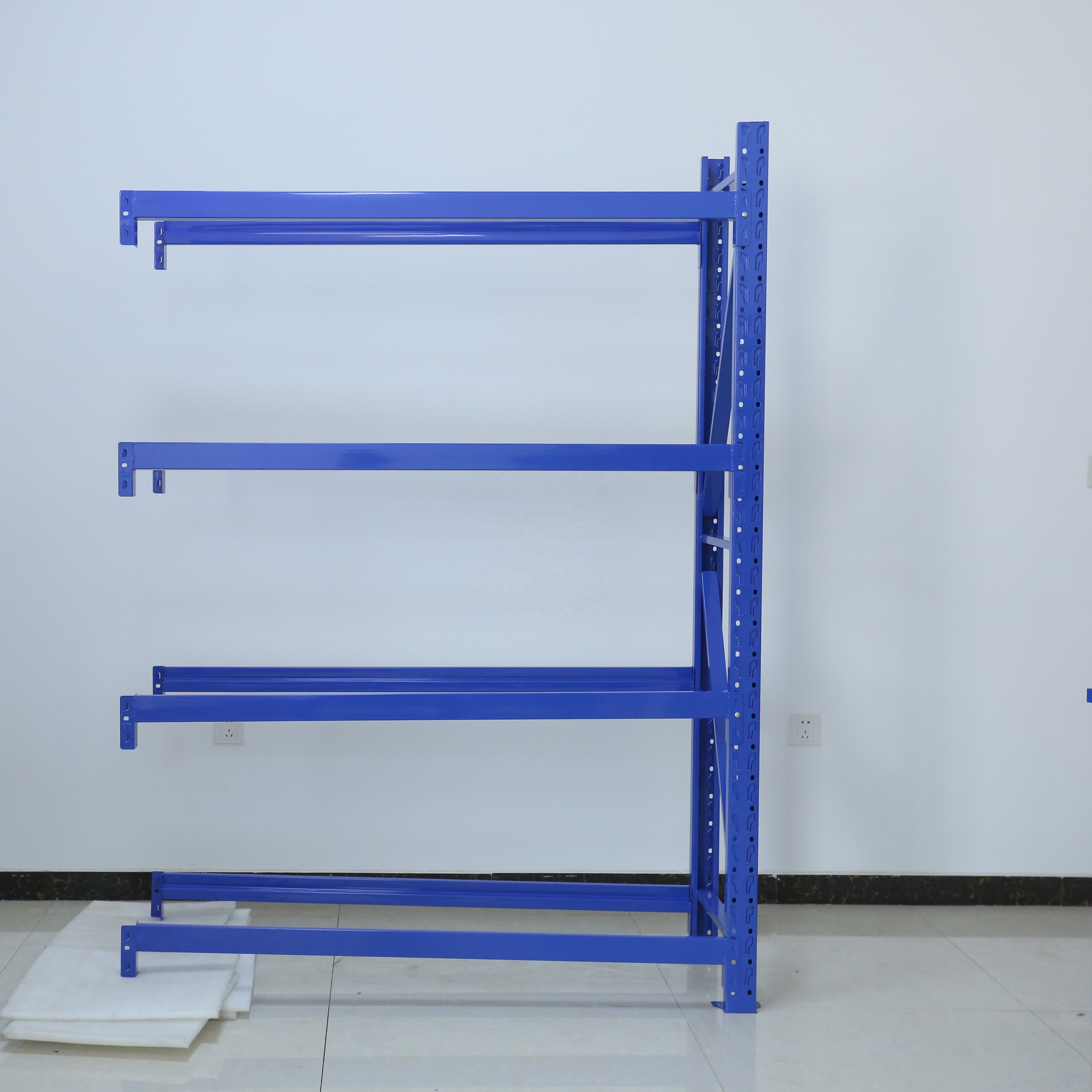 Q235 High-Quality Customized Warehouse Storage Metal Light Duty Shelf