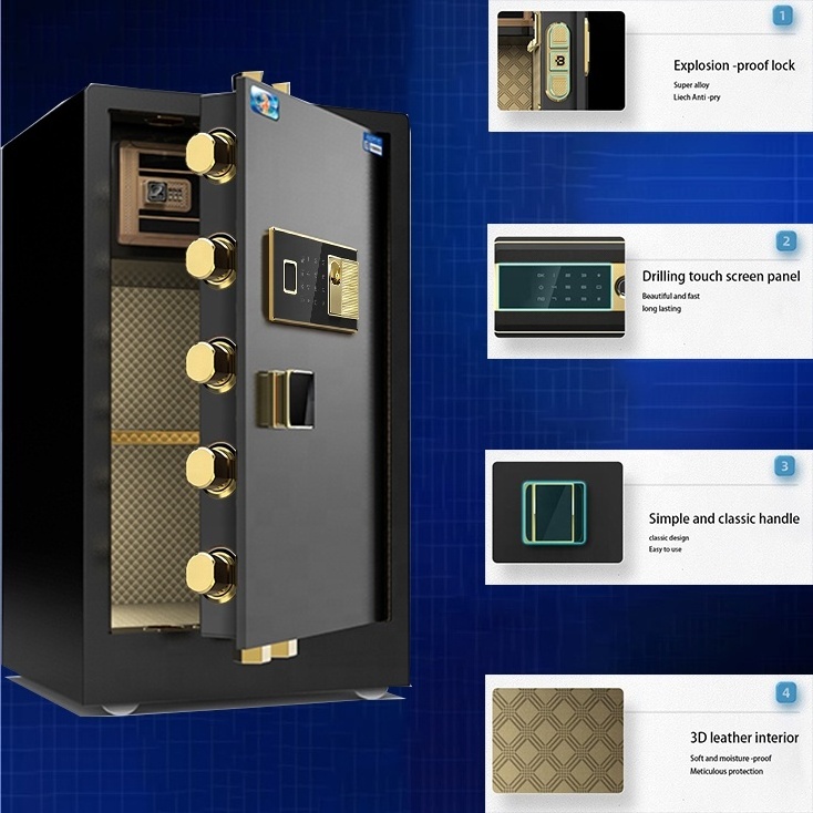 Electronic Security Safes Box Digital Lock Safes Box For Home And Office Use Safes Box