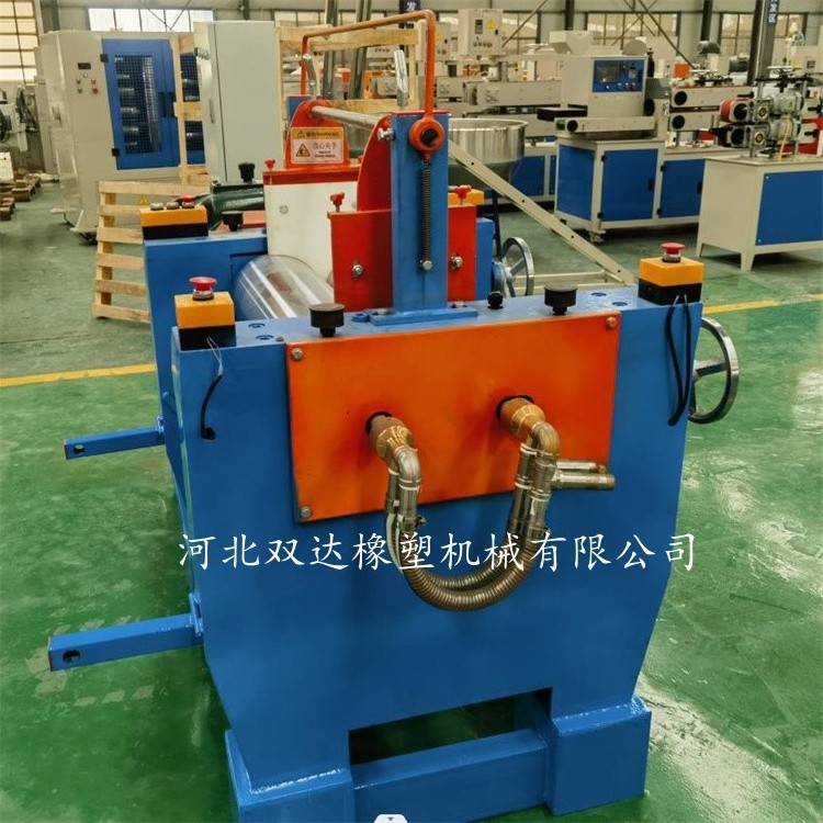 Two Roll Open Rubber Mixing Mill reclaimed Rubber Sheet Machine Xk-250