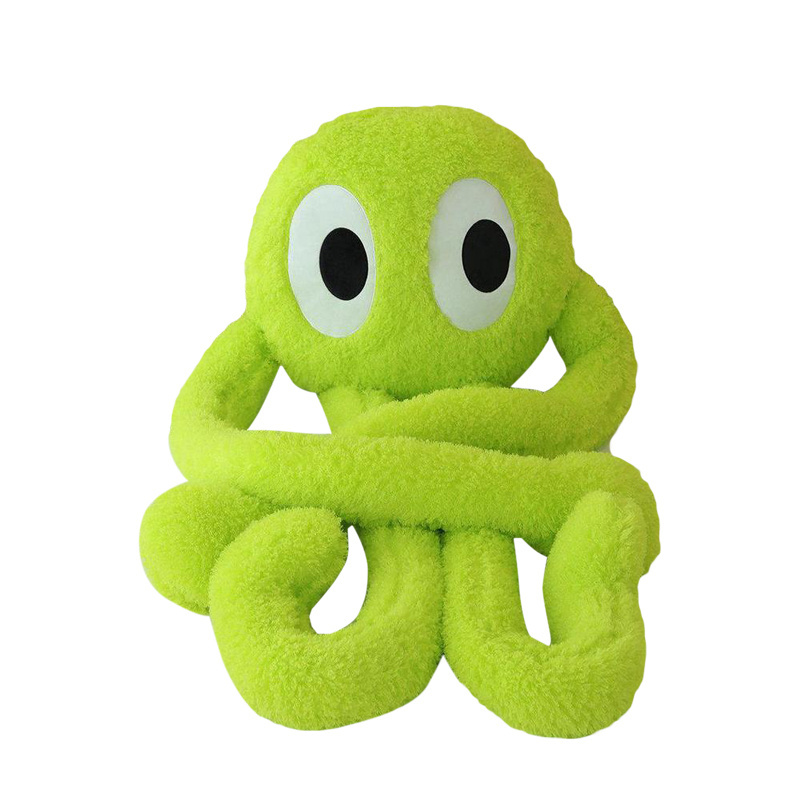 Custom Giant Long Legs Octopus Plush Toys Green Stuffed Animal Octopus Plushie Doll Big Long Octopus Stuffed Plush Toy