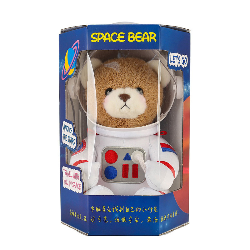 Cool Astronaut Teddy Bear Plush Dolls Soft Toys Plush Teddy Bear Backpack Custom Kids Backpack Astronaut Teddy Bear