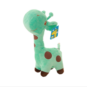 wholesale custom logo colorful giraffe stuffed plush toy cartoon anime plush rainbow giraffe plush toys