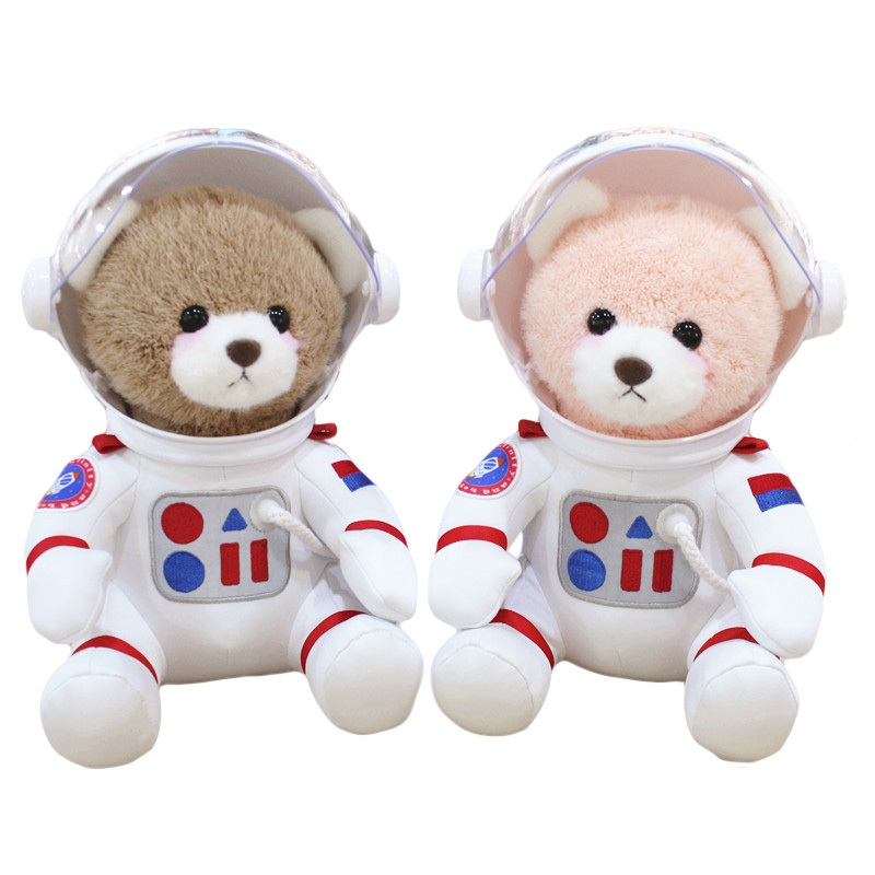 Cool Astronaut Teddy Bear Plush Dolls Soft Toys Plush Teddy Bear Backpack Custom Kids Backpack Astronaut Teddy Bear