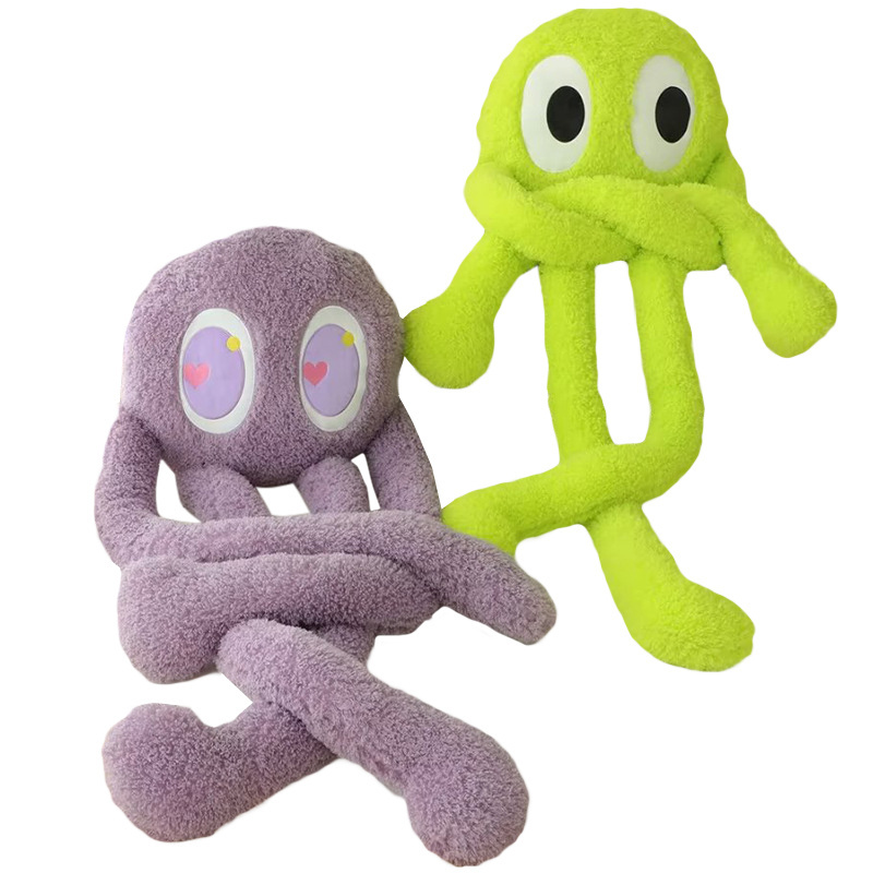 Custom Giant Long Legs Octopus Plush Toys Green Stuffed Animal Octopus Plushie Doll Big Long Octopus Stuffed Plush Toy