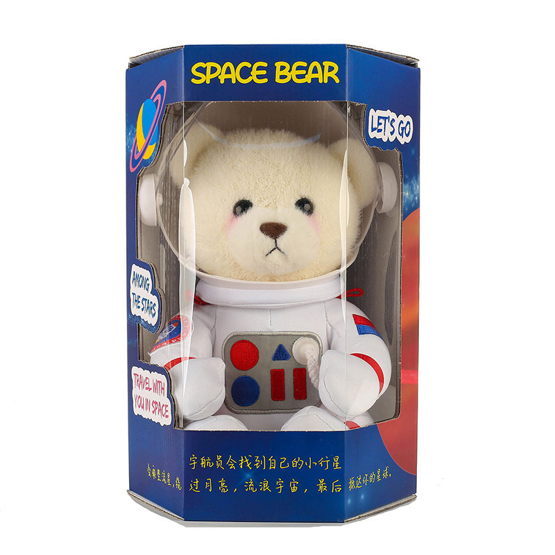 Cool Astronaut Teddy Bear Plush Dolls Soft Toys Plush Teddy Bear Backpack Custom Kids Backpack Astronaut Teddy Bear