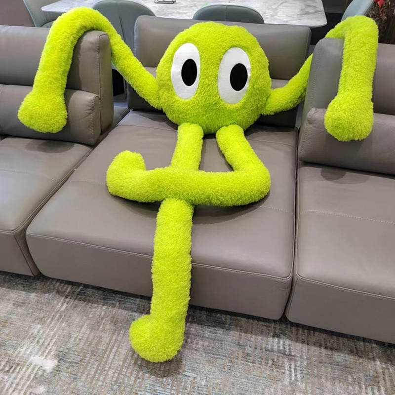 Custom Giant Long Legs Octopus Plush Toys Green Stuffed Animal Octopus Plushie Doll Big Long Octopus Stuffed Plush Toy