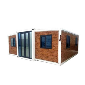 Customized Foldable Container Homes Prefabricated Luxury Living Expandable Container House For Sale