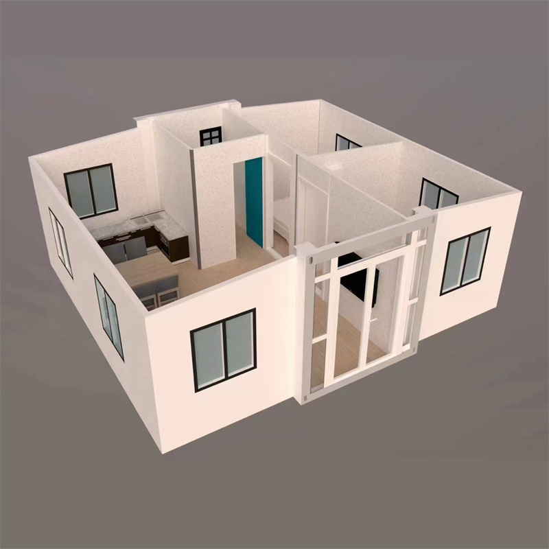 Customized Foldable Container Homes Prefabricated Luxury Living Expandable Container House For Sale