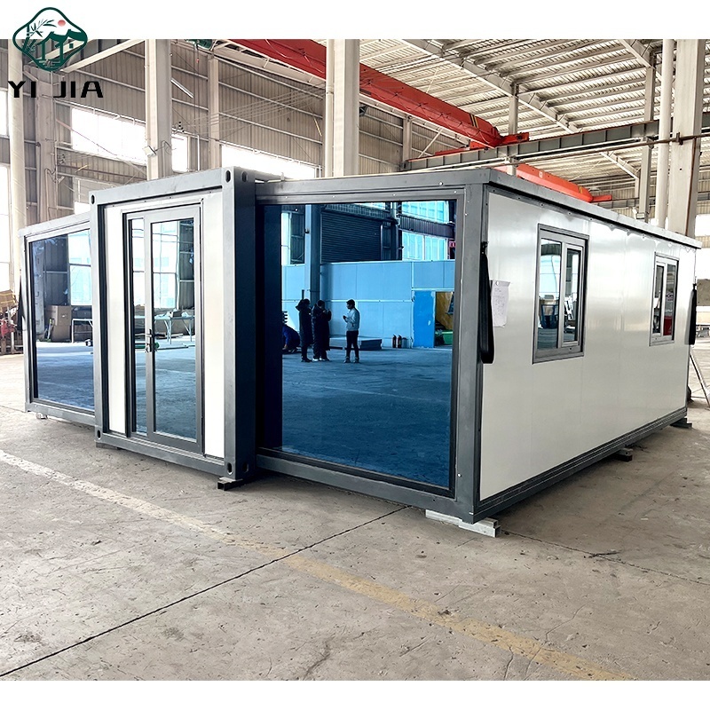 china supplier luxury prefabricated 20ft australia mobile homes 20ft expandable 3 In 1 Folding Container House Product on