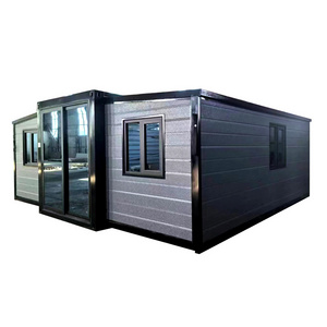 Pre-made Portable Building 20ft 40ft Expandable Homes Prefab  Expandable Container House Home OfficeSolar powered small houses