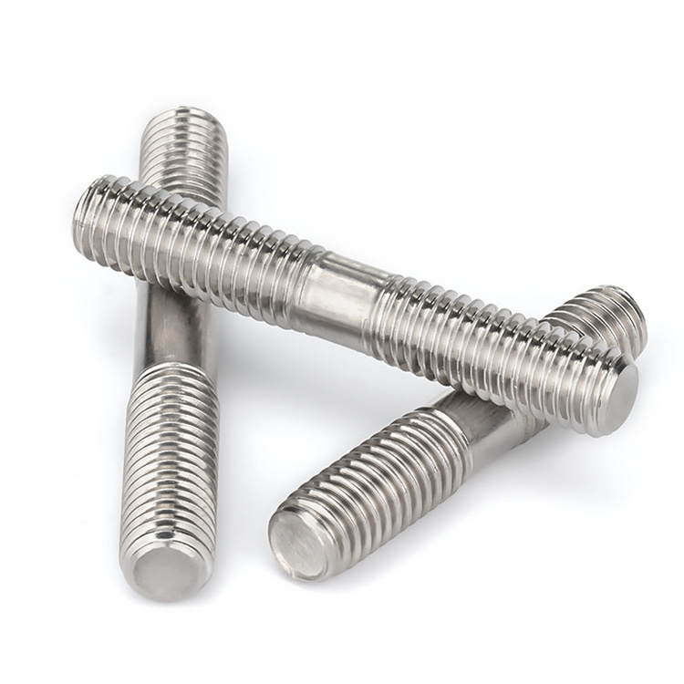 M3 M4 M5 M6 M8 M10 M12 M14 M16 304 Stainless Steel double end threaded stud Bolts