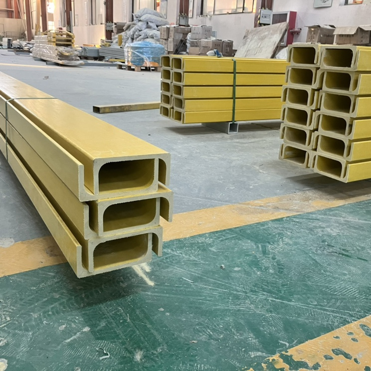 FRP GRP U Beam FRP U Channel Fiberglass U Beam Price