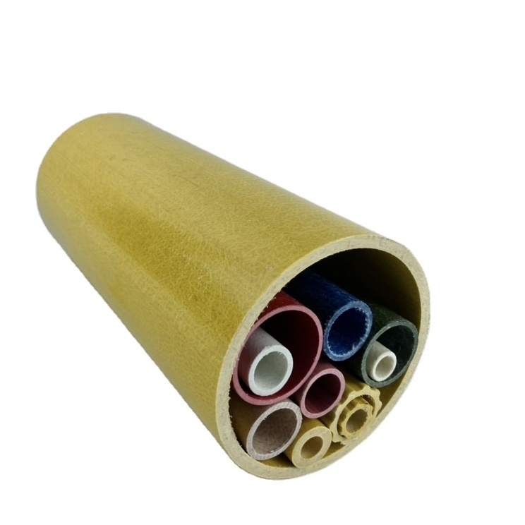 high strength fiberglass Round tube FRP Composite Pultrusion pipe