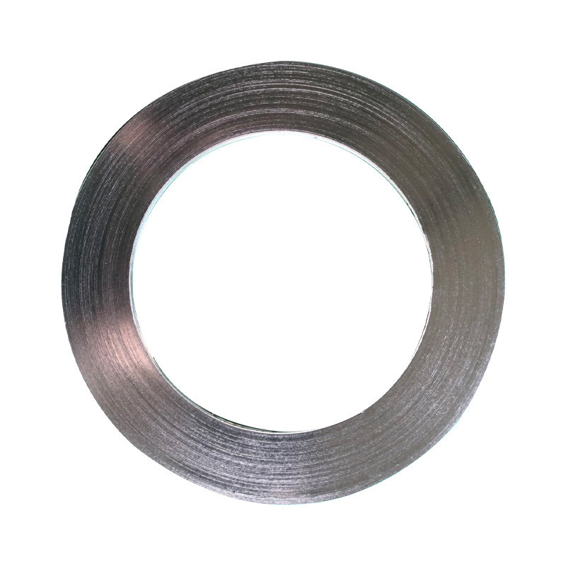 Metal wound gasket with inner and outer rings Graphite reinforced metal gasket