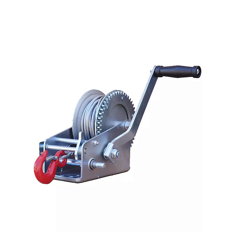 500kg hand anchor Hoist winch wire rope hand manual winch