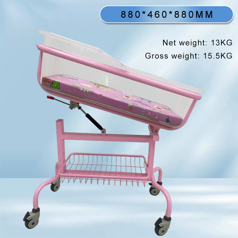 Hospital Infant Baby Bed Cot Medical Cots for New Born Baby Modern Baby Nest Bed Portable Crib Newborns Cots Metal Folding 13kg