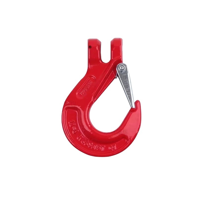 drop forged carbon steel clevis grab lifting forging hook