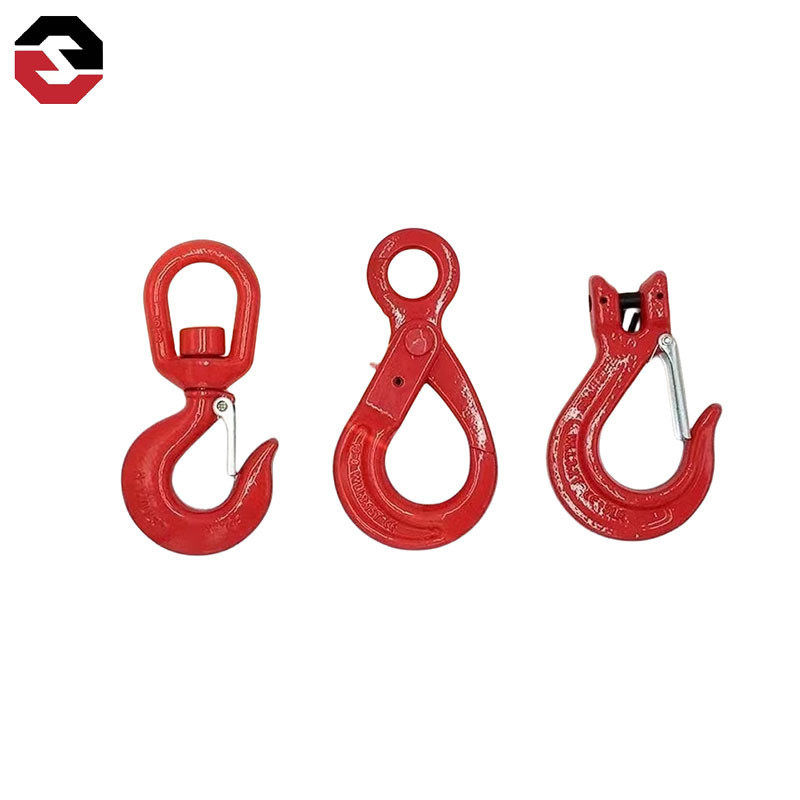 drop forged carbon steel clevis grab lifting forging hook