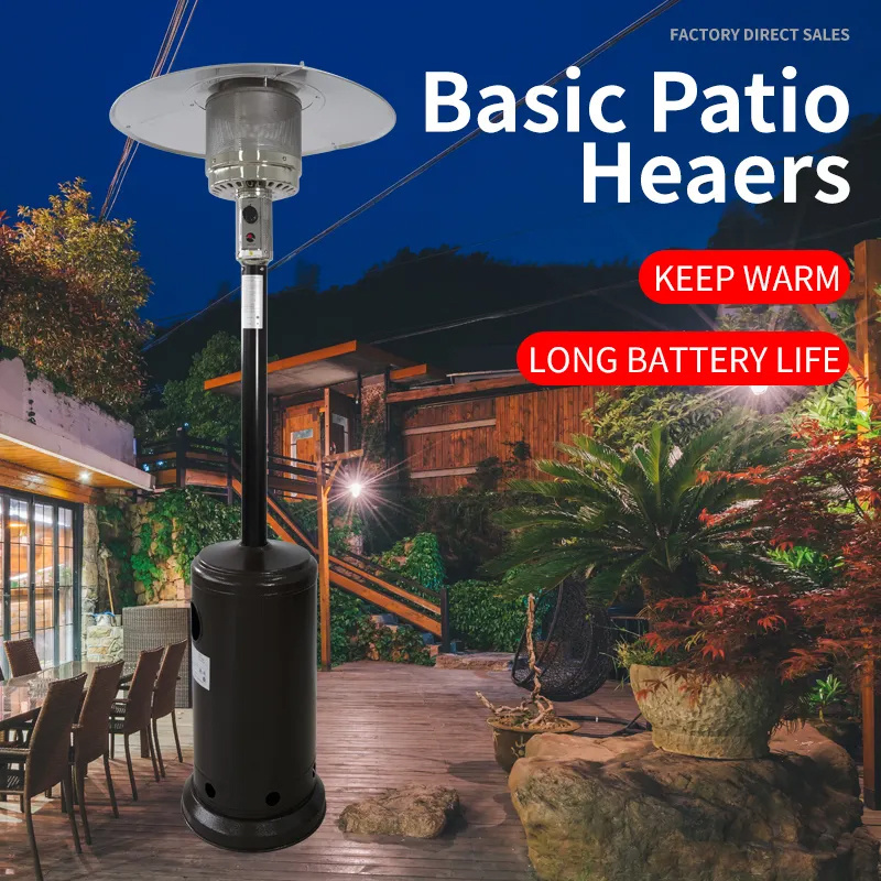 Mushroom Umbrella Wood Pellet Patio Heater Outdoor