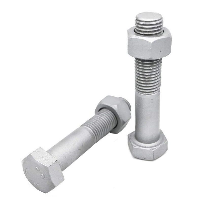 Dacromet surface treatment bolt HDG /GI bolt