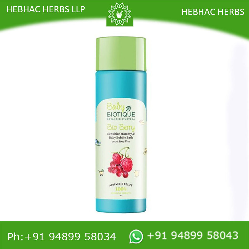 Biotique-Bio berry mommy&baby bubble bath,bulk supplier India.