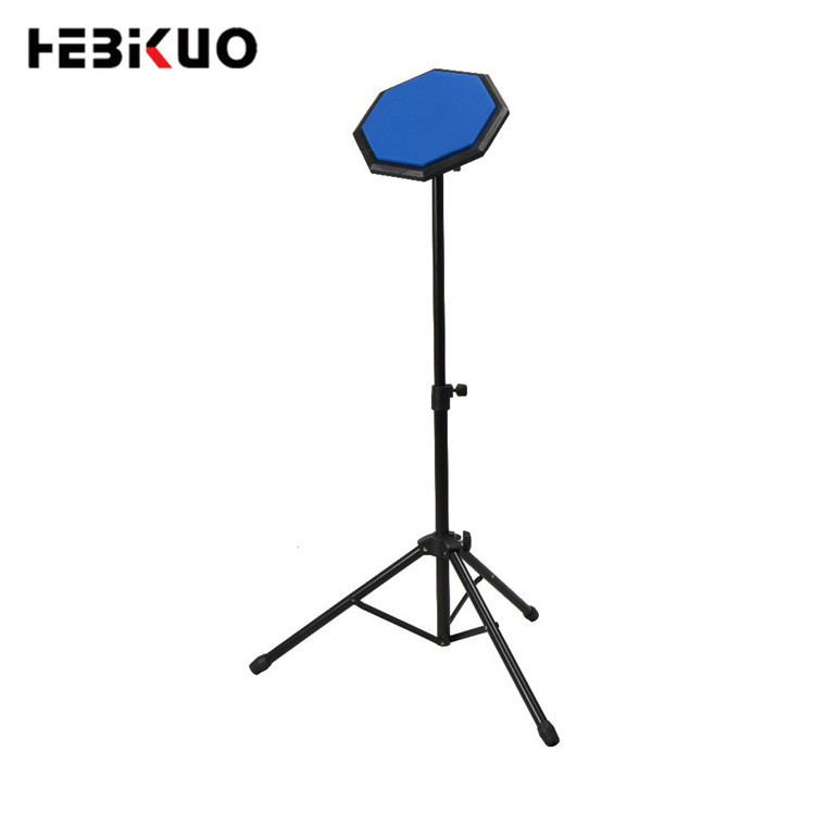 G-60 8'' Colorful Practice Dumb Drum Practice Pad With Stand Musical Instrument