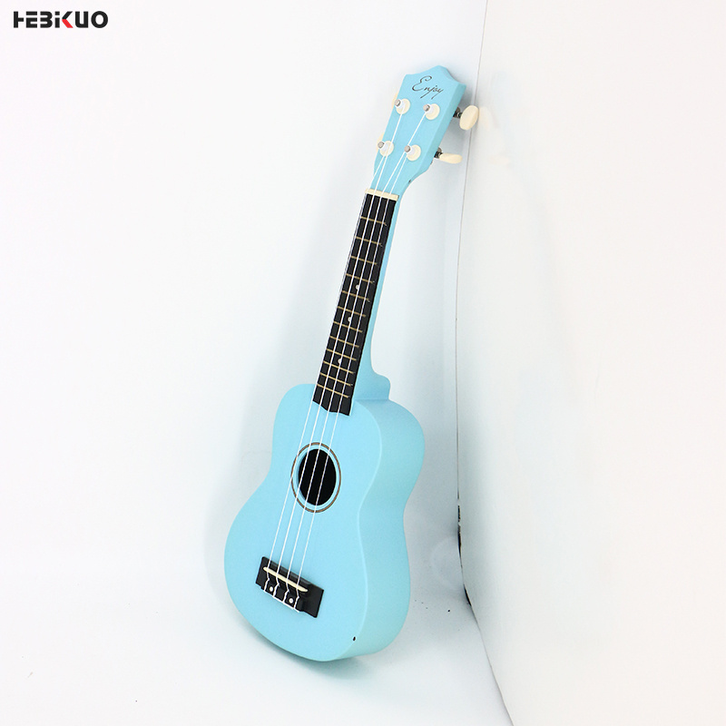 Hebikuo New Product Four String Guitar 21 Inch Ukulele High Quality Cheap Ukulele Custom Logo