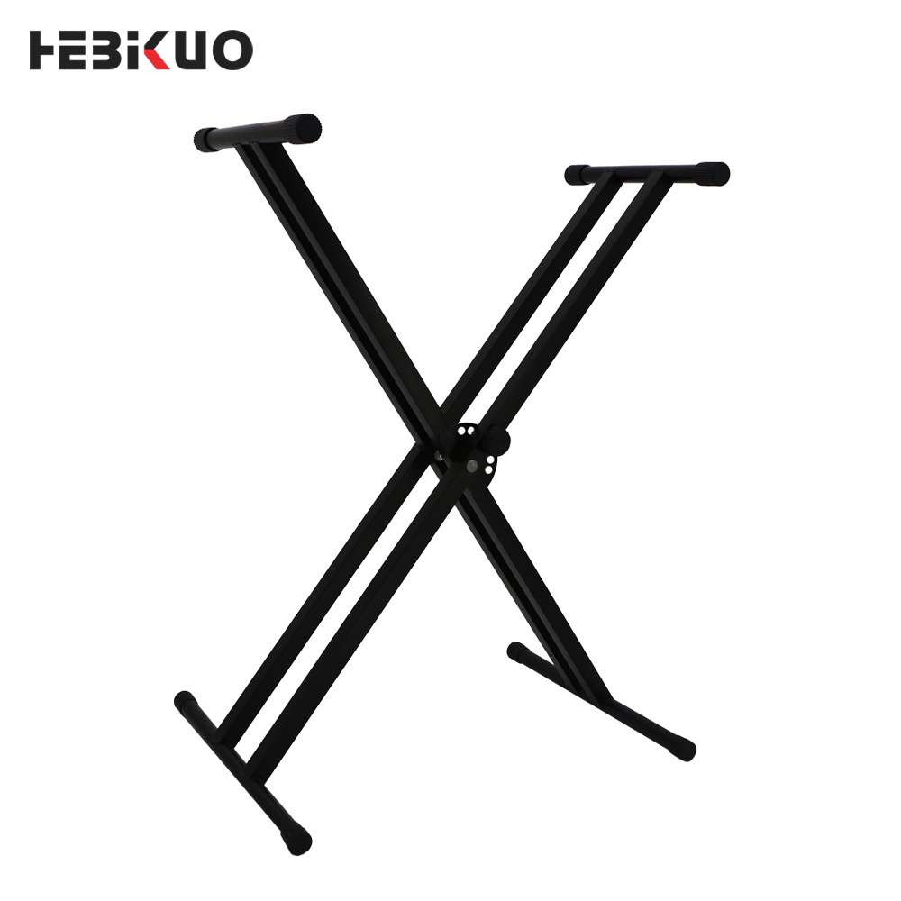 HEBIKUO Q-2X 54/61key music keyboard stand adjustable double keyboard stand