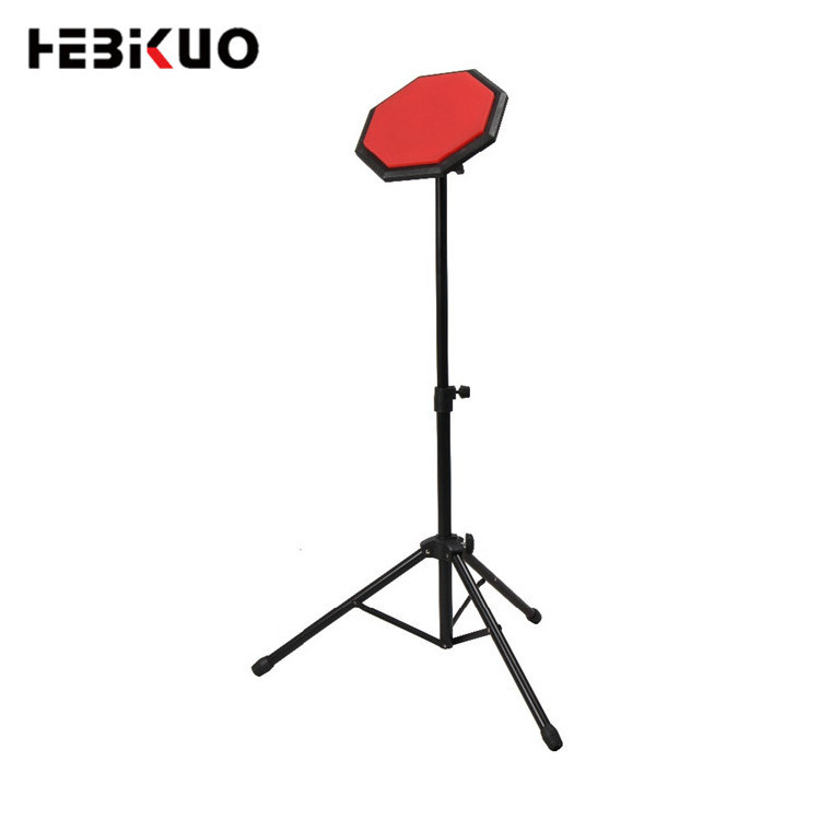 G-60 8'' Colorful Practice Dumb Drum Practice Pad With Stand Musical Instrument