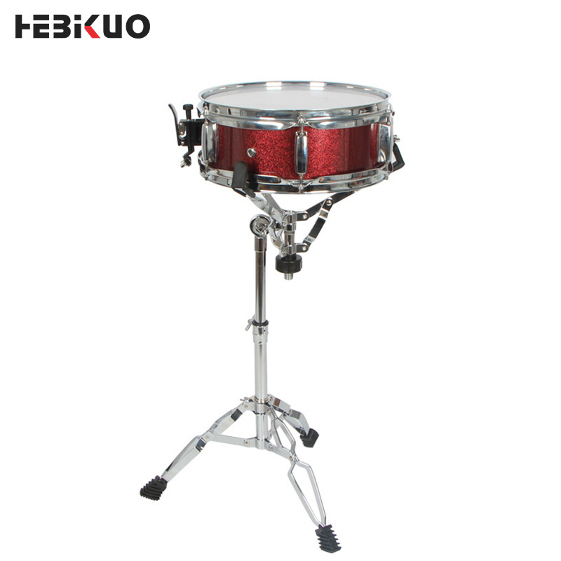 HEBIKUO G110 Musical instrument adjustable Chrome snare drum stand folding  practice drum stand