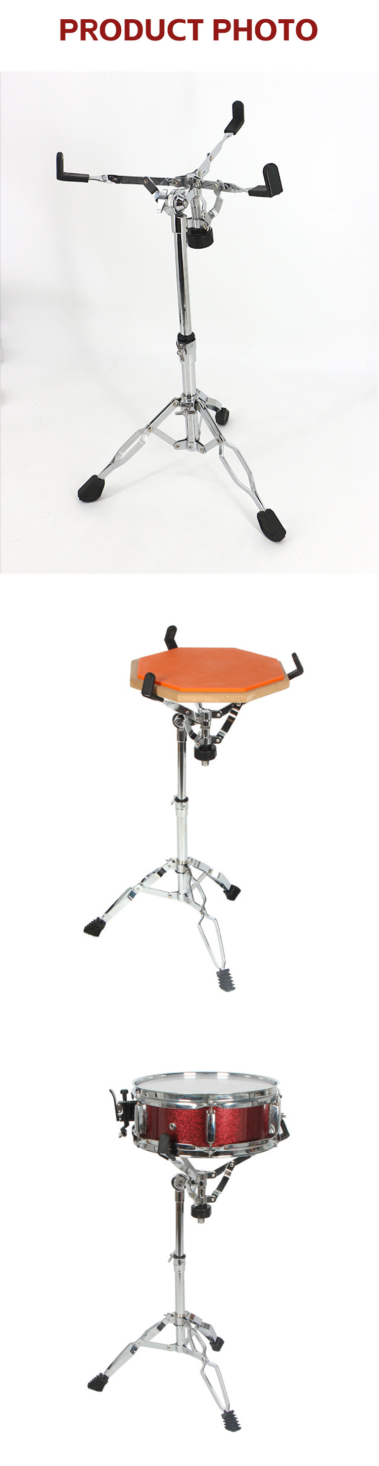 G110 Musical instrument Chrome snare drum stand