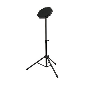 G-60 8'' Colorful Practice Dumb Drum Practice Pad With Stand Musical Instrument