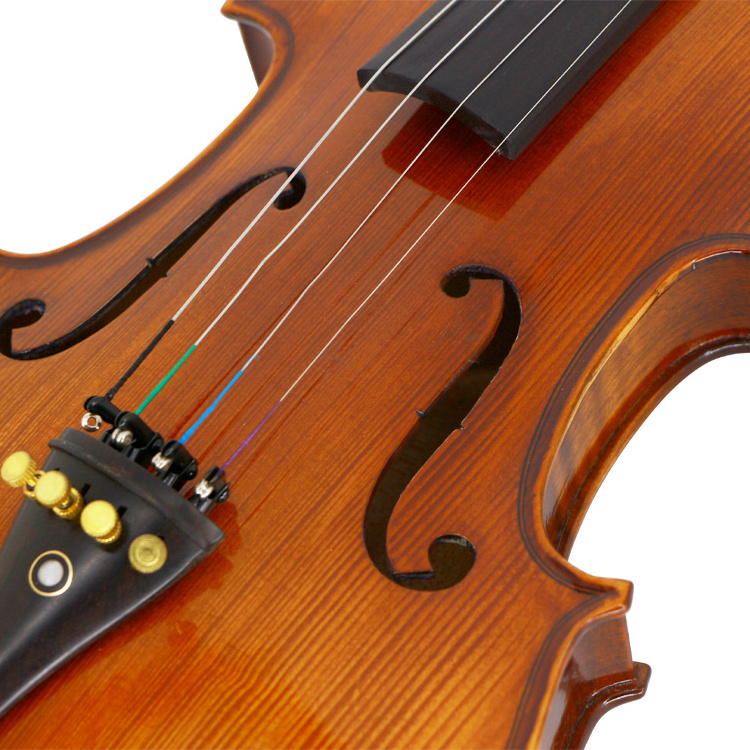 HEBIKUO HV04D Hot Selling Chinese Hand Made High precision quality customized grade violin customs 1/16-4/4 Violin