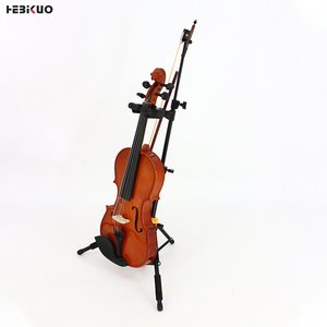 HEBIKUO  used musical instrument  violin holder for music stand folding violin stand