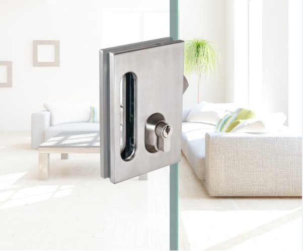 Hardware stainless steel inner room door handle door lock cylinder cover