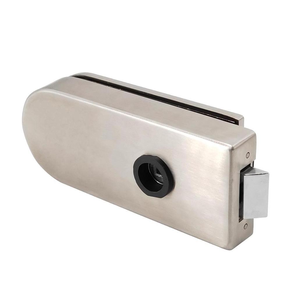 Toilet door lock Stainless steel 304 glass door lock body hot sell silent latch