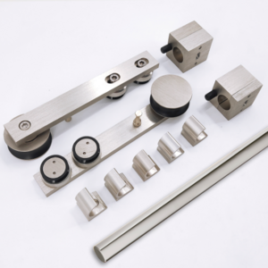 Stainless Steel Color 80KG Sliding glass Door Roller Kit Shower Hardware Fitting