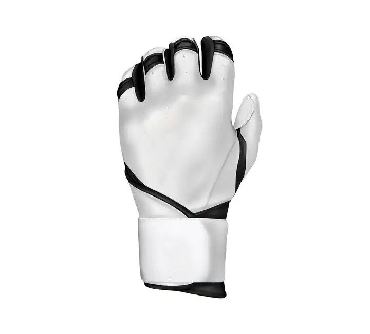 Custom Wholesale 100% Genuine Leather Full Finger Heavy Duty And Durable Baseball Bating Gloves For Sale