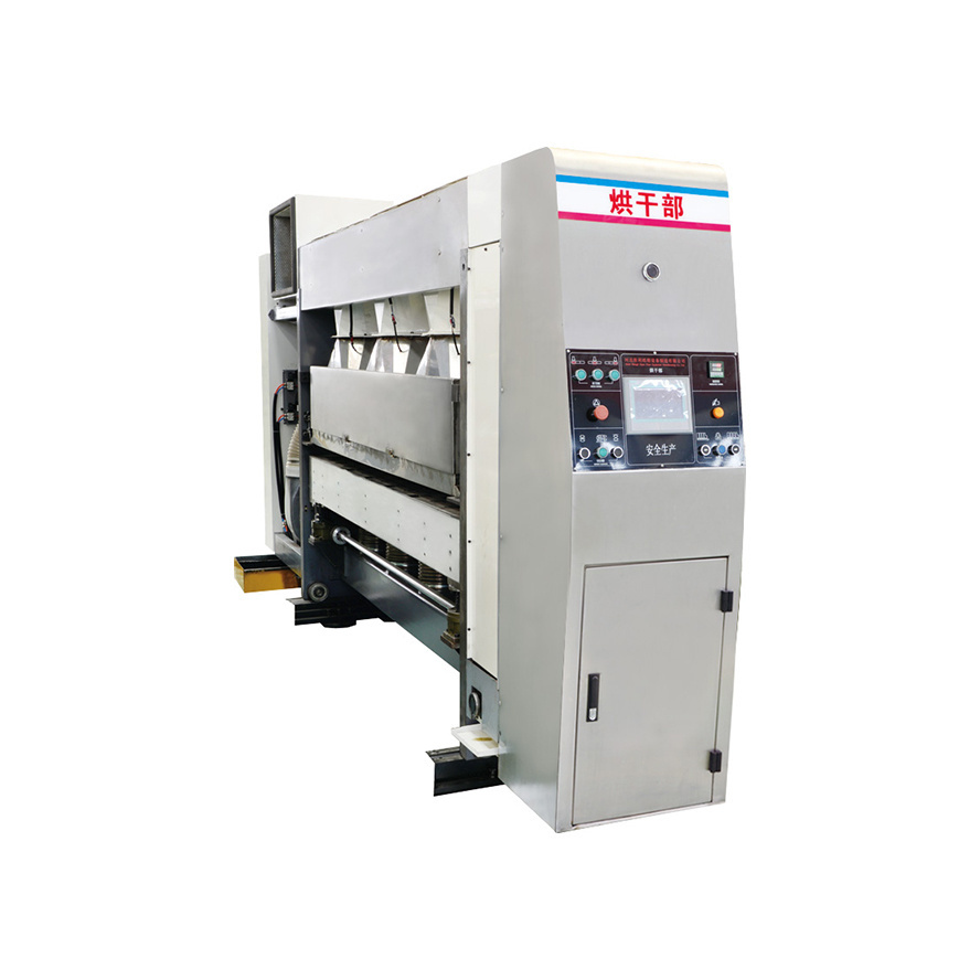 Whole suction adsorption Automatic multi-color carton box printing slotting die cutting machine made in China