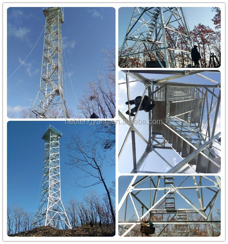 15m 20m 25m 30m 35m 40m Prefabricated Watch observe Guard lookout Towers