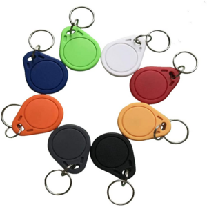 Logo Printing Custom Plastic ABS Smart RFID NFC Keychain Key Fob Tag RFID Keyfob