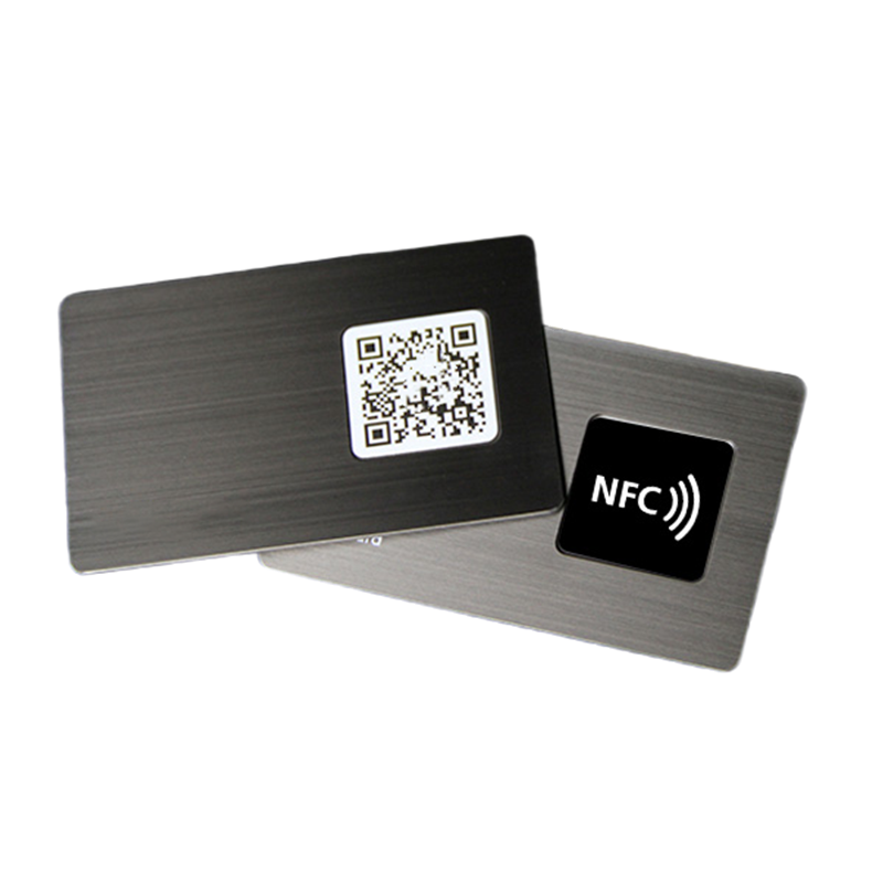 Wholesale NFC Stainless Steel with Golden/Silver Brushed/Metal Business Cards