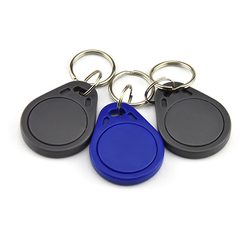 Logo Printing Custom Plastic ABS Smart RFID NFC Keychain Key Fob Tag RFID Keyfob