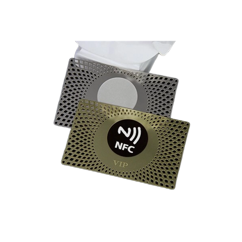 Wholesale NFC Stainless Steel with Golden/Silver Brushed/Metal Business Cards