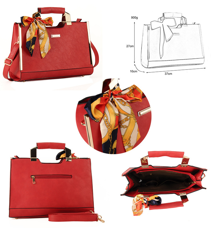 HEC 2024 China Wenzhou Handbag Supplier Wholesale Fashion Trend Women Ladies PU Leather Bag