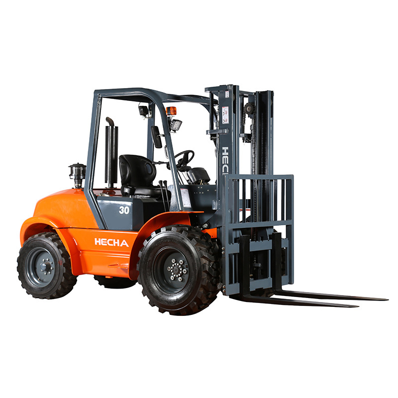 HECHA 2~5Ton Rough Terrain Diesel Forklift for sale